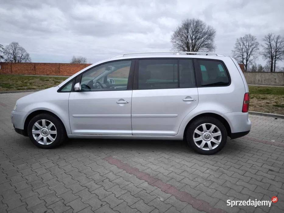 VW TOURAN 20 Diesel Automat 140 7 osób HAK Wieluń sprzedam