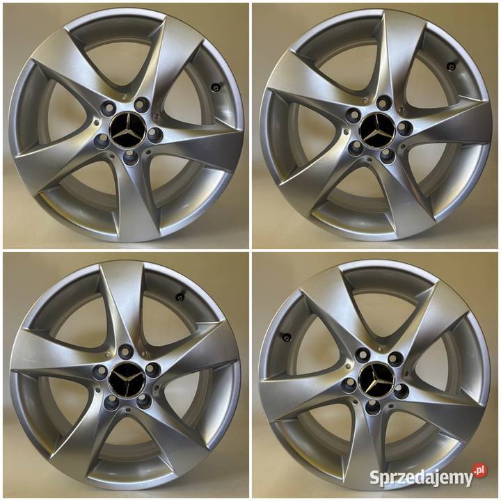 Mercedes 4xOryg Felgi 7Jx17 ET51 5x112 dolnośląskie Zgorzelec