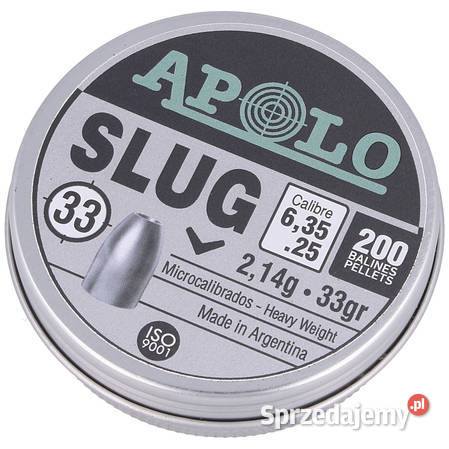 ŚRUT APOLO SLUG 550 635 MOC CELNOŚĆ Ruda Śląska