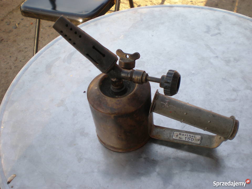 Starapięknamosiężna zabytkowa lutlampapalnik Lipiany