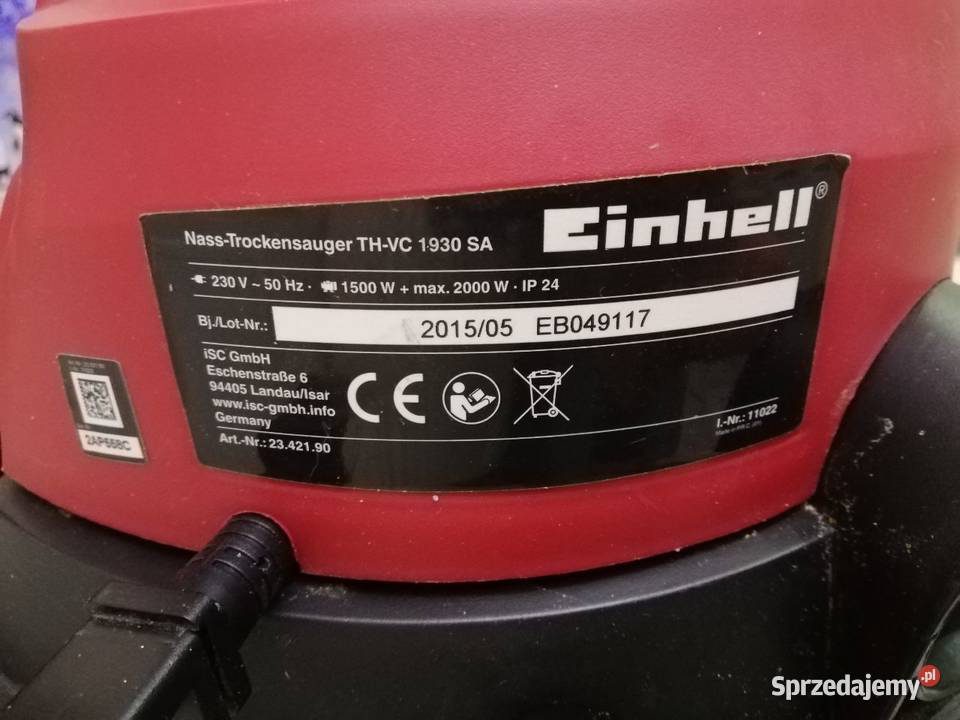 Odkurzacz warsztatowy na mokro i na sucho Odkurzacze przemysłowe Nowy Tomyśl