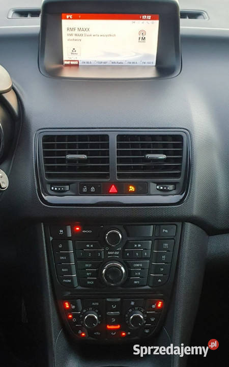 Opel Meriva Podgrzewane foteleNawigacjaCzujniki 140KM Meriva Przyszowice