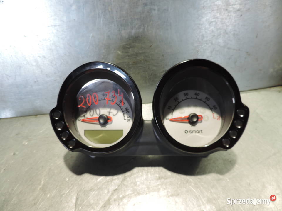 LICZNIK SMART FORFOUR 454 15 16V AUTOMAT