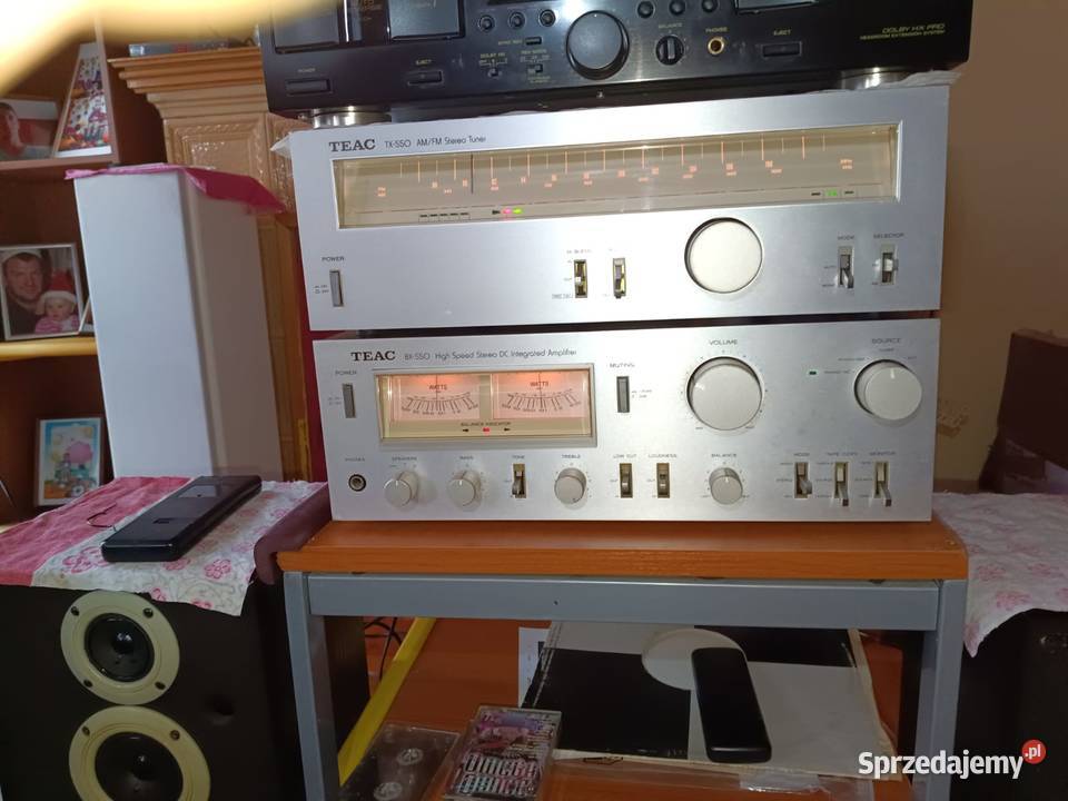 Piękny zestaw zmacniacz radio Vintage TEAC Chorzelów