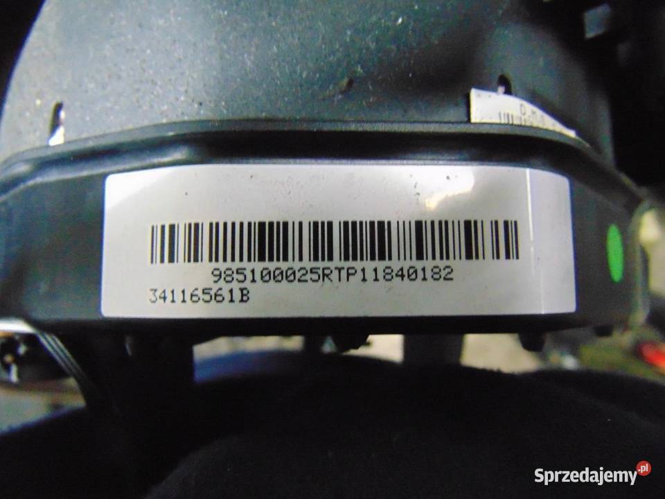 PODUSZKA AIRBAG KIEROWCY MASTER III 34116561B