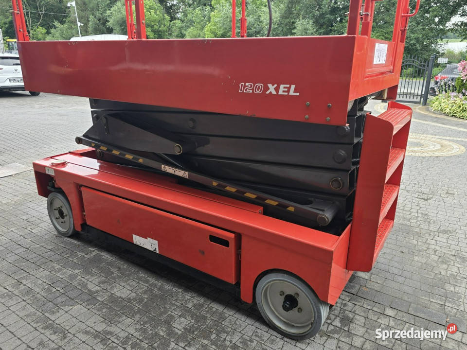 podnośnik nożycowy Manitou 120 XEL Podnośnik kujawsko-pomorskie Skępe