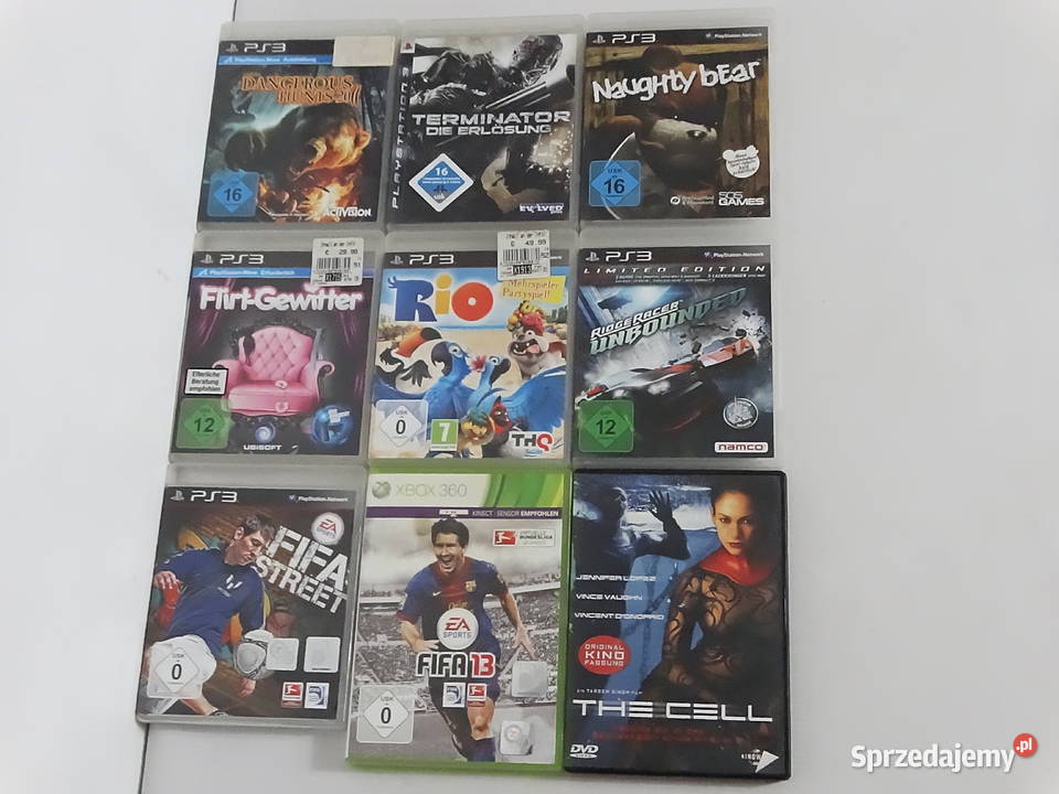 Zestaw pustych pudełek 3 Xbox 360 Stan lubelskie Biłgoraj