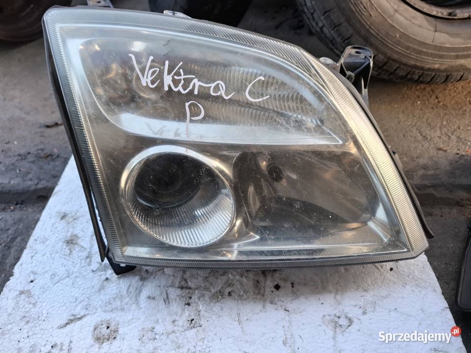 Lampa Prawa Przód Opel Vectra C Xenon