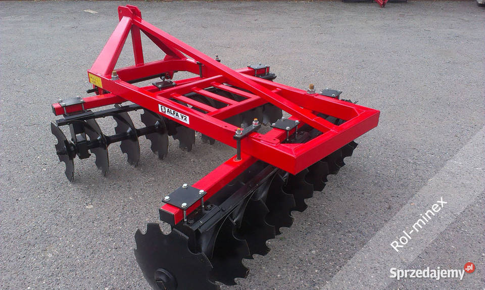 Alfa V224 Brona talerzowa Strumyk 24 m Transport nieuszkodzony Węgrów
