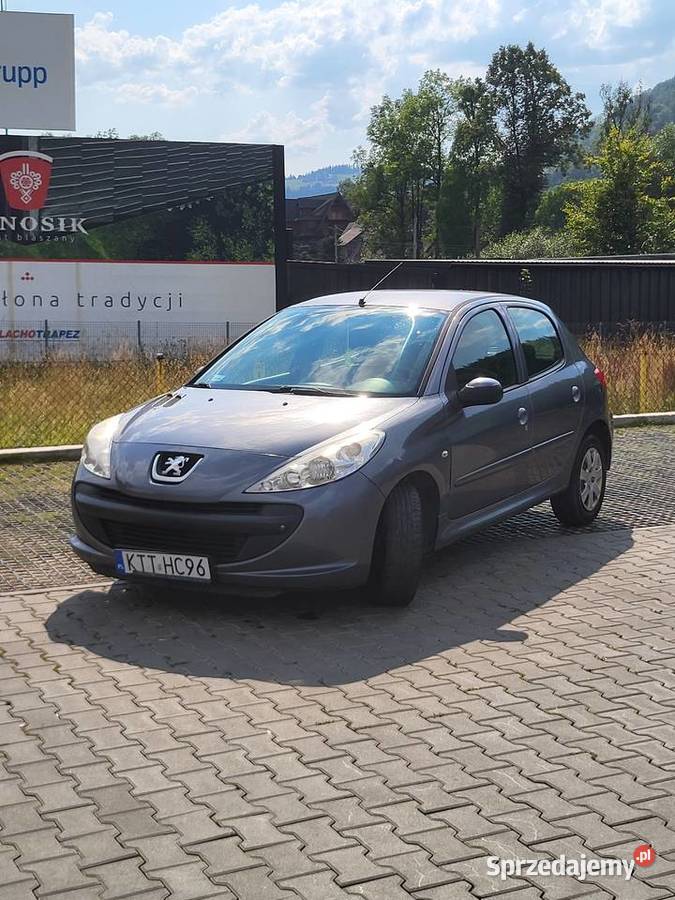Peugeot 206 2010 Przebieg 134 benzyna Poronin