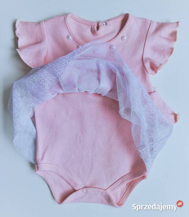 Sukienka body tiul kokardka falbanki Pabbuc 74 Katowice