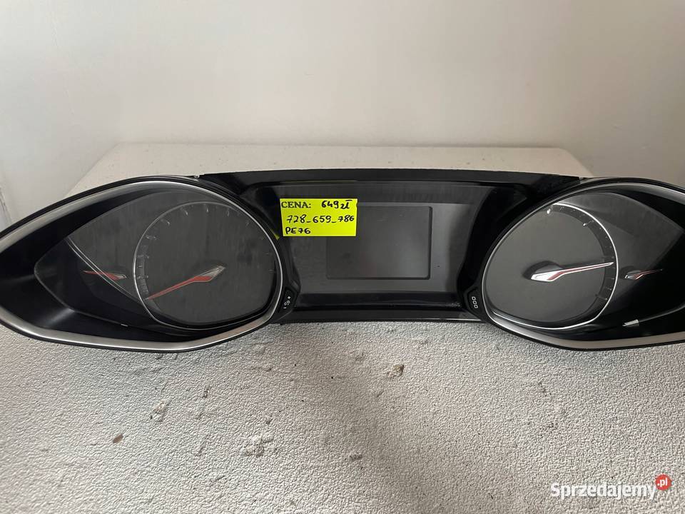 LICZNIK ZEGARY PEUGEOT 308 9825206380 Warszawa