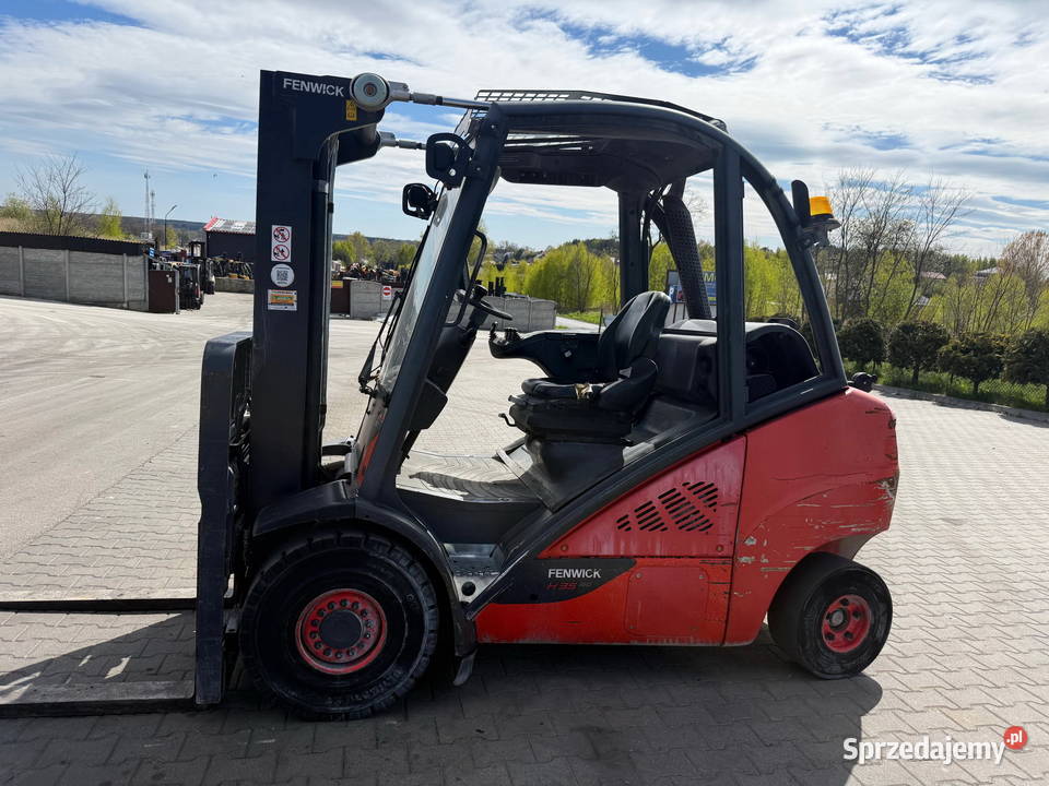 wózek widłowy LINDE H35T EVO LPG Triplex 47m Działoszyn