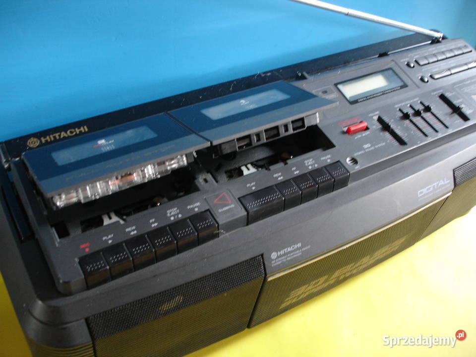 Radiomagnetofon HITACHI 3D35E Zielona Góra