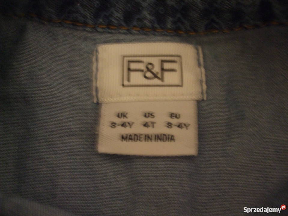 tunikabluzka dżinsowa dziewczynki mazowieckie Warszawa