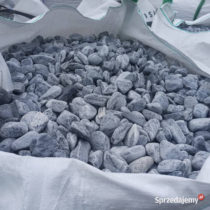 Otoczak Silver kamień szary biały ozdobny Thasos Chrzanów