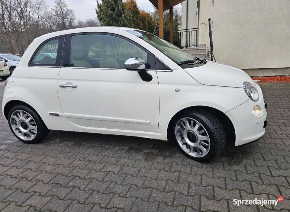 Fiat 500 bezwypadkowy bez korozji nieuszkodzony Kraków