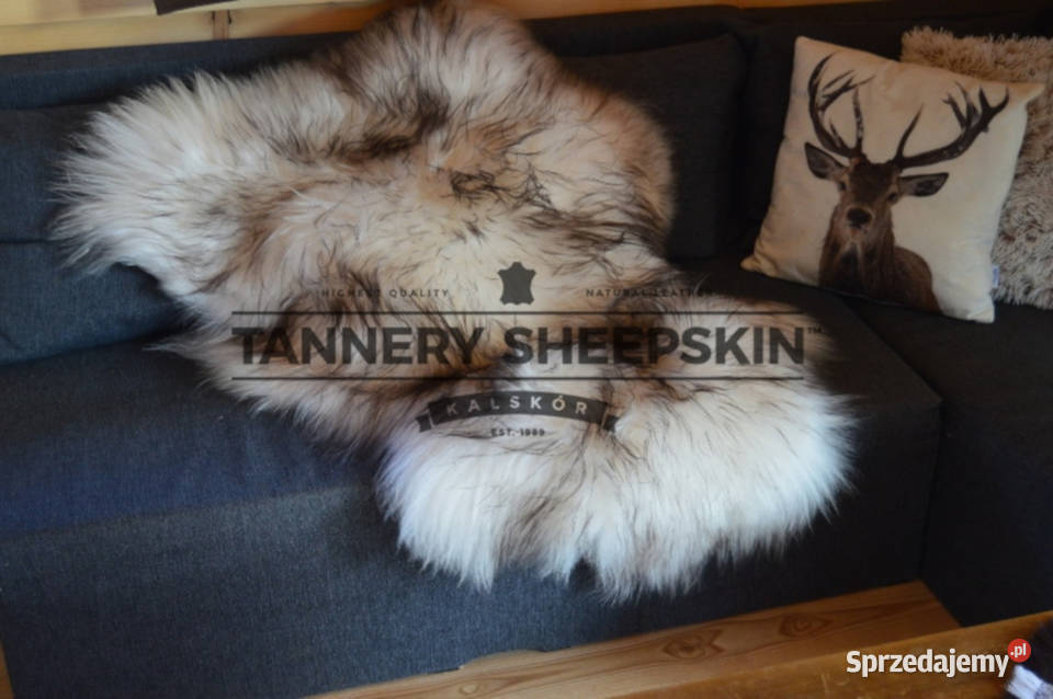 Skóra OwczaSkóry Owcze Biało Szare Island Muflon Szaflary