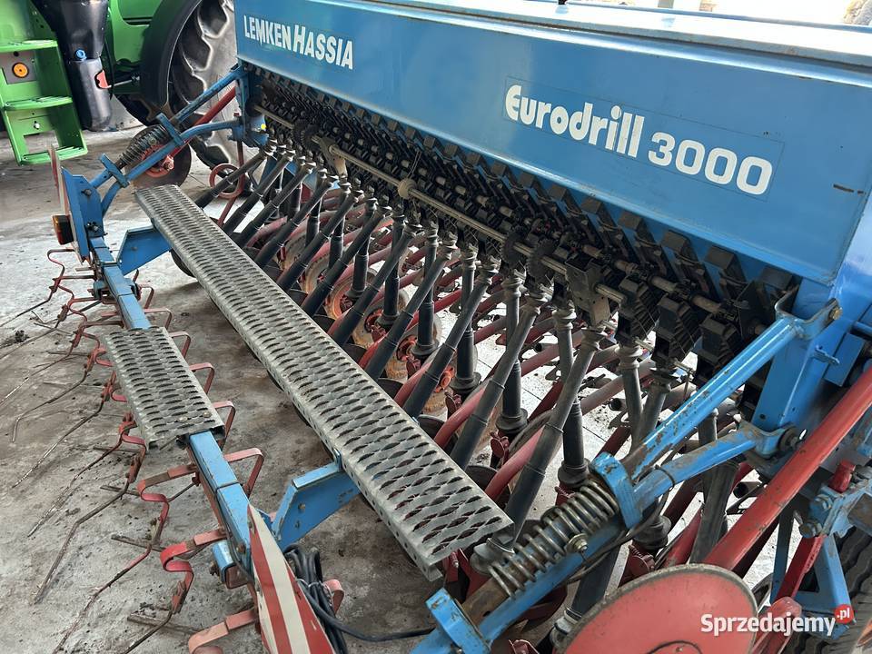 Siewnik talerzowy lemken hassia 3m Siewniki i sadzarki wielkopolskie Krobia