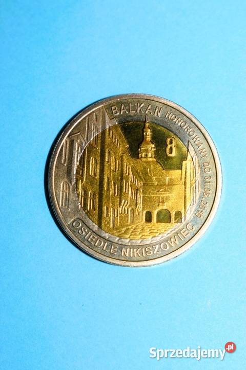 Moneta 8 Balkan Dukat Śląski 2010 Katowice sprzedam