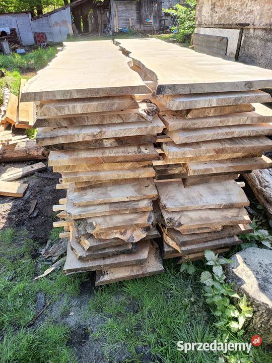 Deski tarcica dębowa jesion i jawor Deski do krojenia Cieszyn