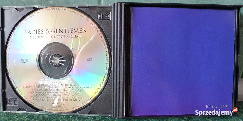 Dwie płyty CD George Michael ladiesgentlemen Warszawa sprzedam
