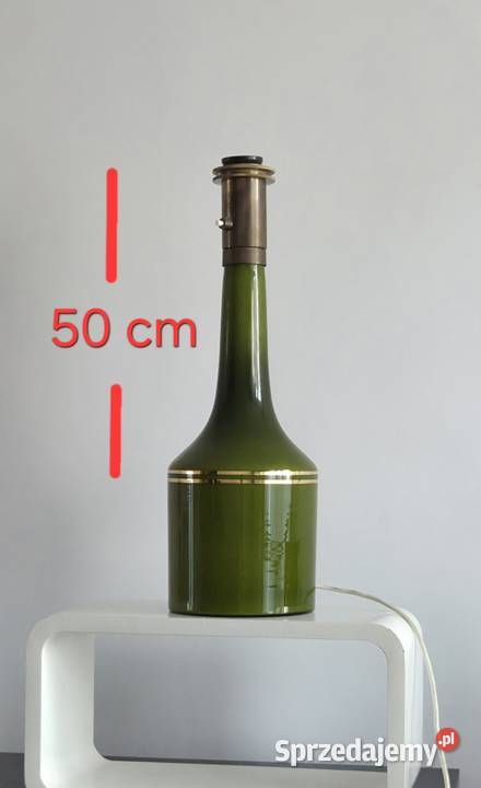 Lampa szklana vintage Poznań