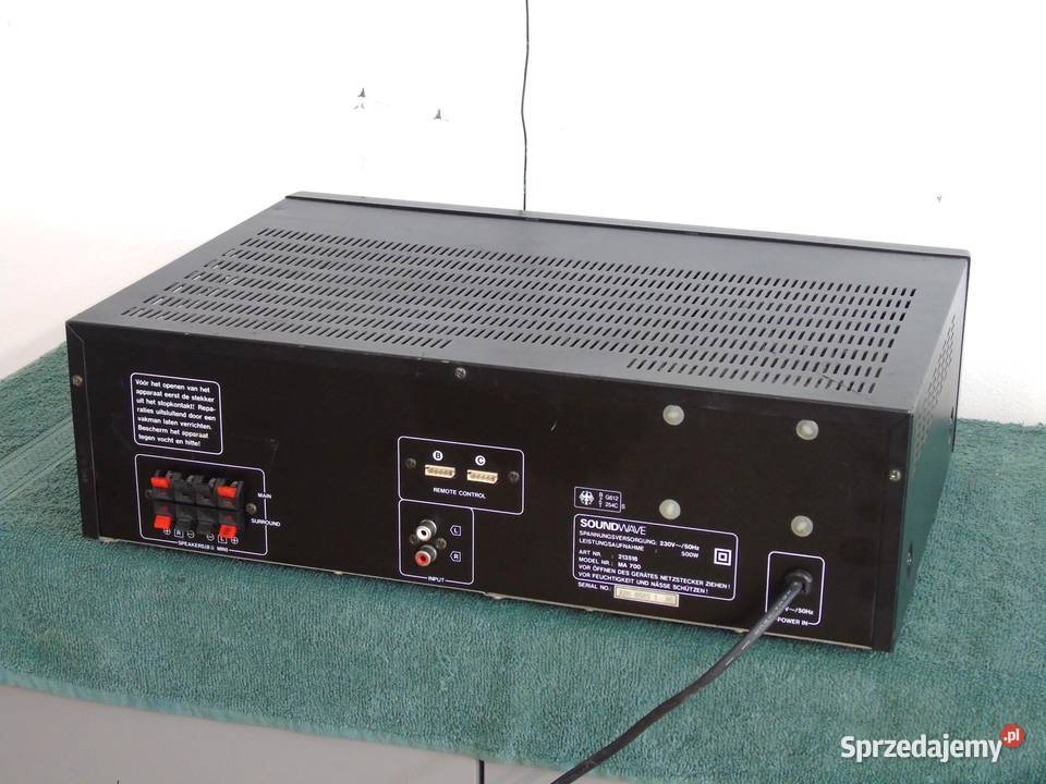 Wzmacniacz Soundwave MA700 mocny 500 wat WYSYŁKA podkarpackie Jasło