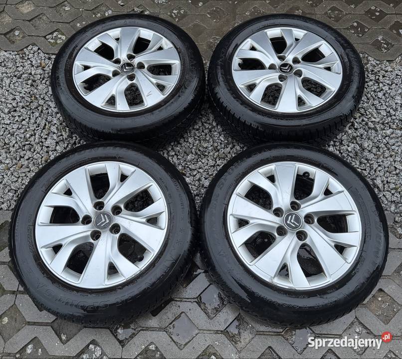 AluFelgi Citroen 5x108 opony zima 2056016 Krępiec