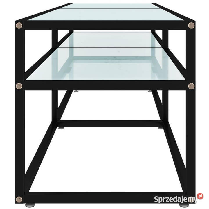 Szafka pod TV biały marmur 160x40x405 szkło sprzedam