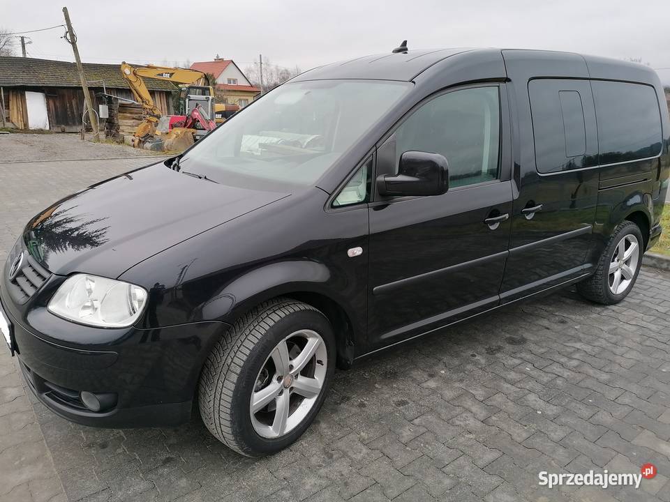Vw Caddy Maxi Family 7 osób 19 tdi 225 000 Stan nieuszkodzony małopolskie Gorlice sprzedam