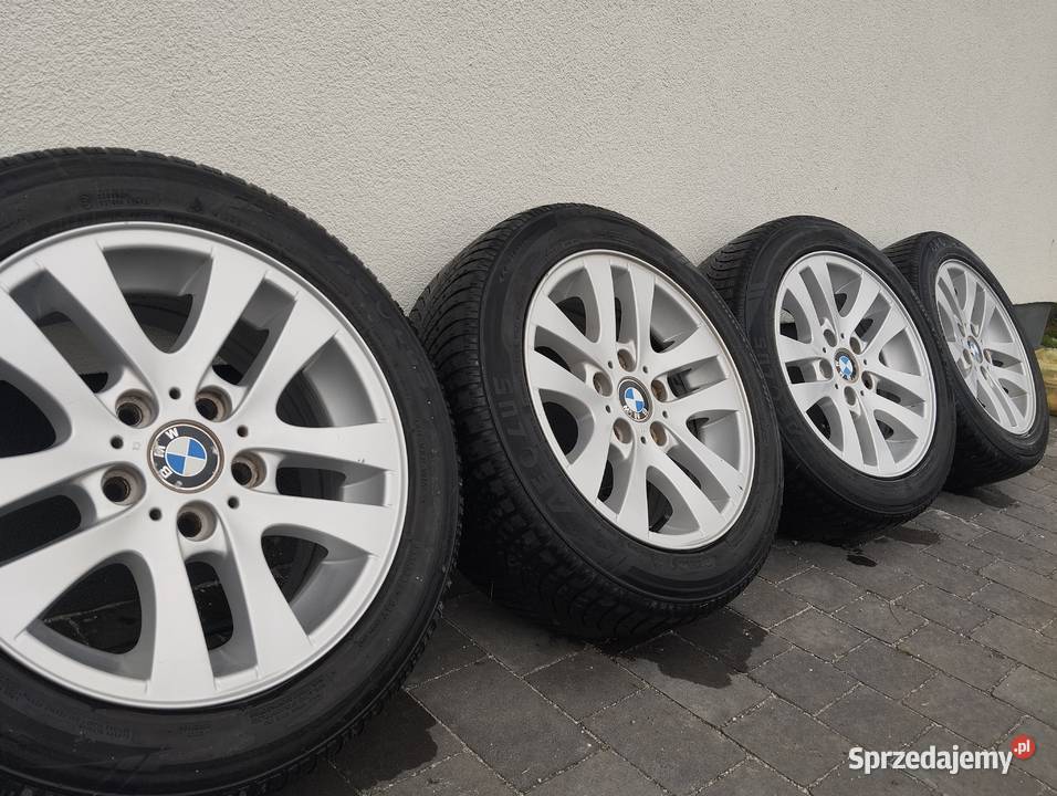 Felgi aluminiowe 5x120 r16 z oponami zimowymi Świebodów