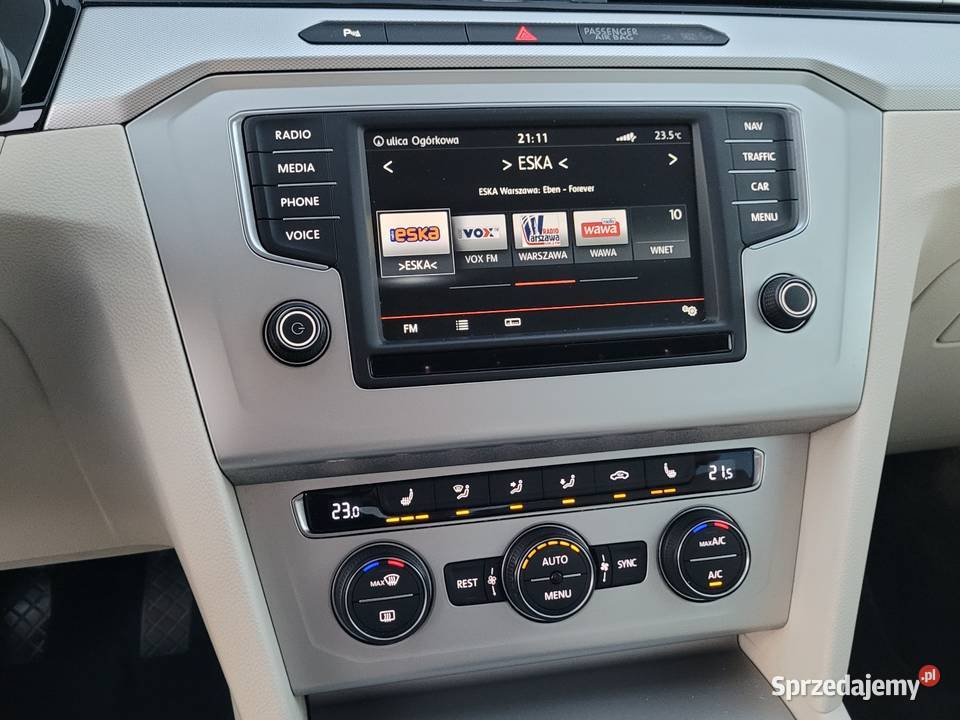 Volkswagen VW Passt B8 18 TSI DSG salon immobilizer Warszawa