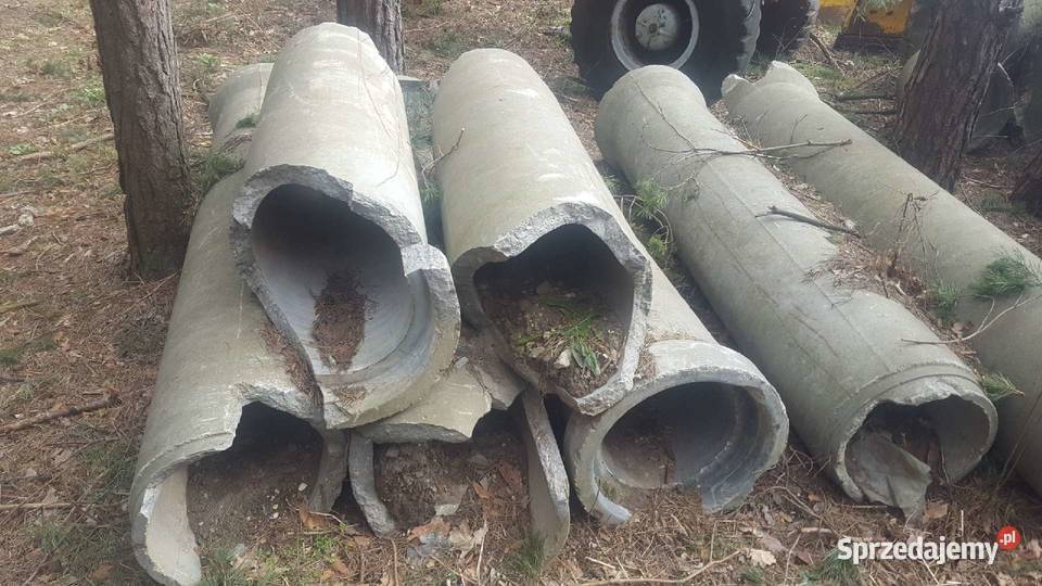 Kregi betonowe uzywane rozne średnie Siemiatycze