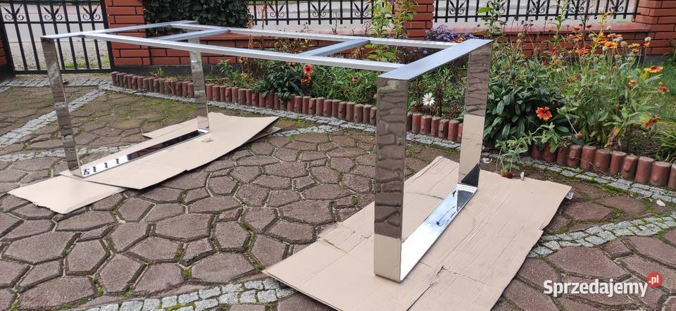 Stelaż stołu stal nierdzewna polerowana Stoły Żuromin