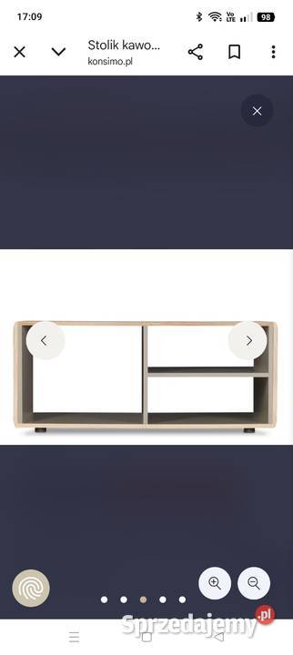 Stolik kawowy konsimo 110cm Poznań