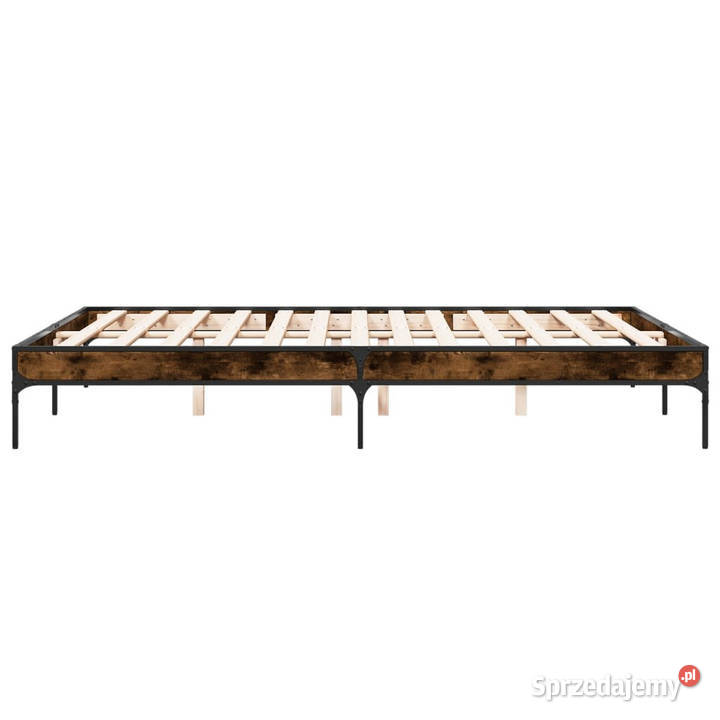 Rama łóżka przydymiony dąb 150x200 WM845013 Warszawa