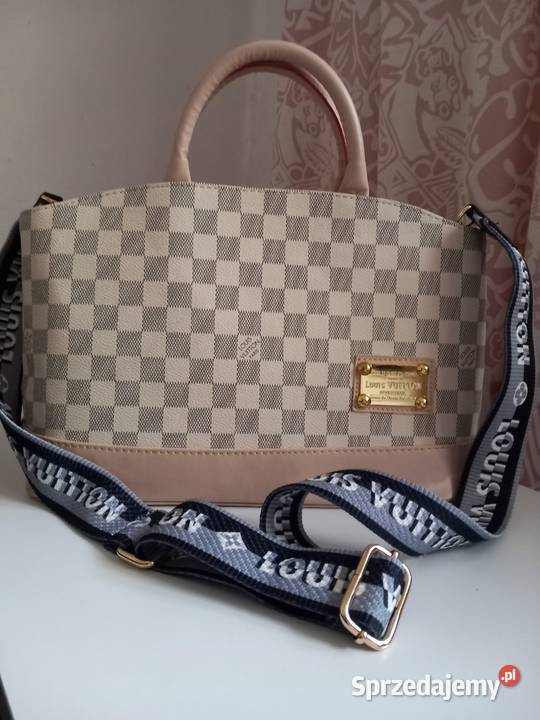 Louis Vuitton bezowa torba Stalowa Wola