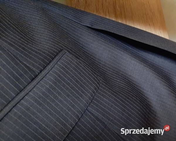 Marynarka ciemnoszara wełna na 182 nowa stan Warszawa