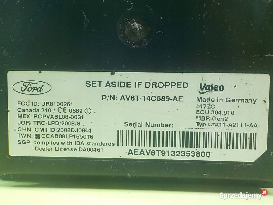 GRAND C MK2 II 16 B 13r sterownik modul martwego Wyposażenie elektryczne