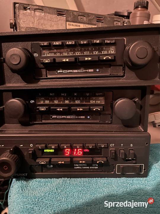 Radio a Porsche CR Stereo Bamberg QTS lata 1975 sprzedam