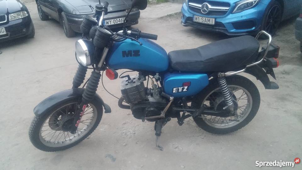 MZ ETZ 150 zarejestrowana do 125 wystarczy KAT B nieuszkodzony