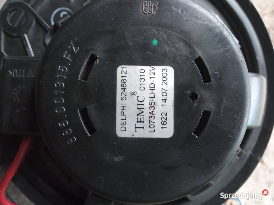 Silniczek nadmuchu wewnątrz renault laguna ll Posługowo