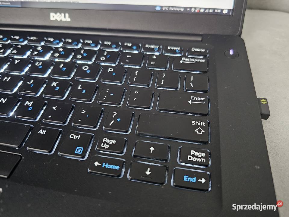 Laptop Dell Latitude 7480 i5 8GB dysk m2 256GB Intel Core i5 Kraków