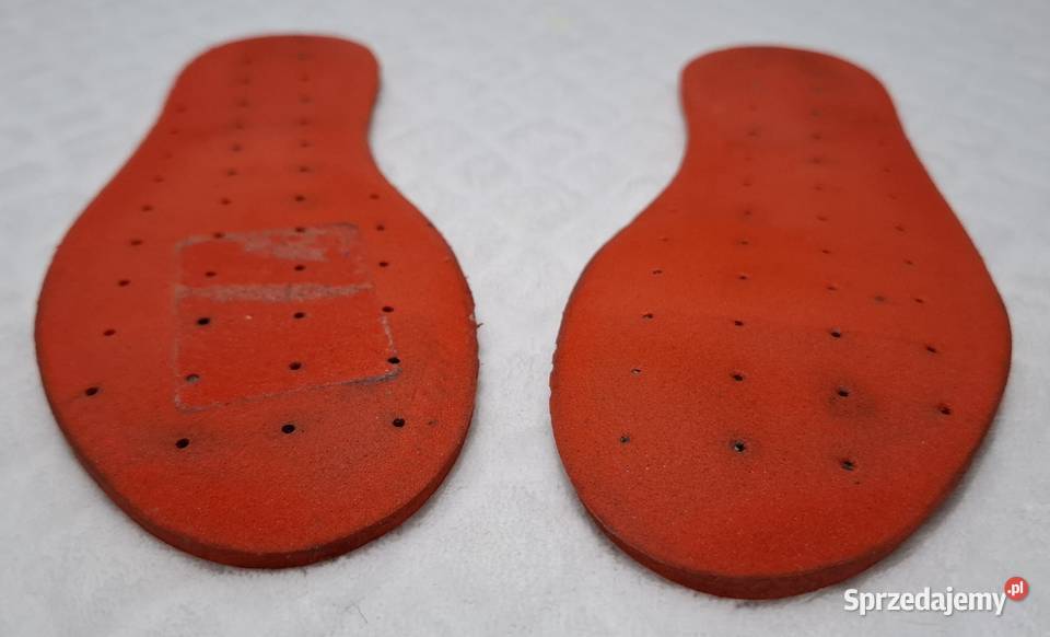 Wkładki do butów dziecięce 21 4mm czerwone Rozmiar 21 śląskie Czeladź
