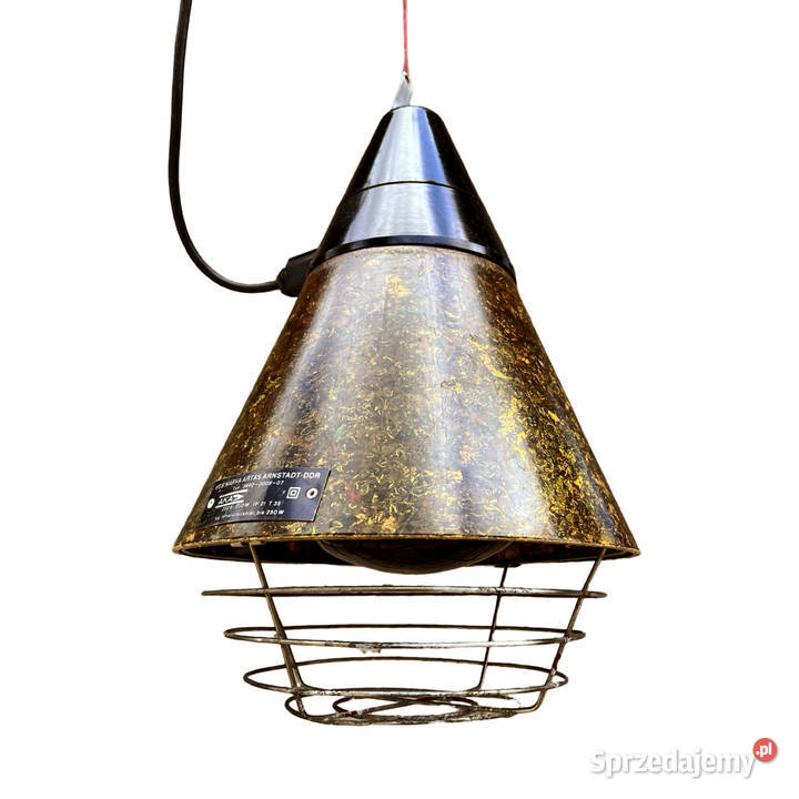 Industrialna lampa wisząca grzewcza Narva Warszawa sprzedam