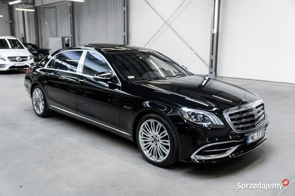 Mercedes S 560 Maybach Maybach Krajowy 47 000 elektrycznie ustawiane fotele Węgrzce