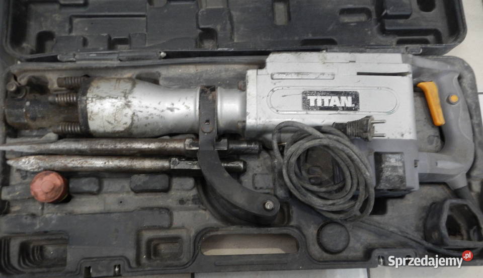Młot wyburzeniowy Titan TTB280DRH Młoty udarowe Leżajsk sprzedam