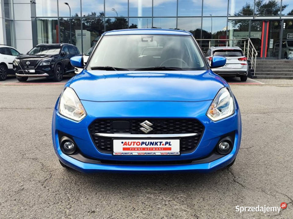 SUZUKI Swift 2023r salon 1wł ASO LED kamera ACC nieuszkodzony Kraków sprzedam