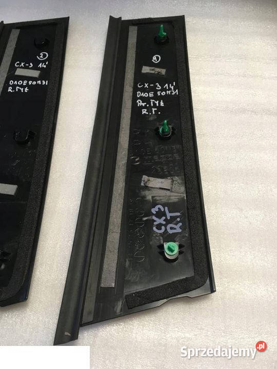 MAZDA CX3 2014 LISTWA PIONOWA DRZWI PRAWA TYLNA